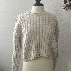 Saltwater Luxe Cable Knit Sweater